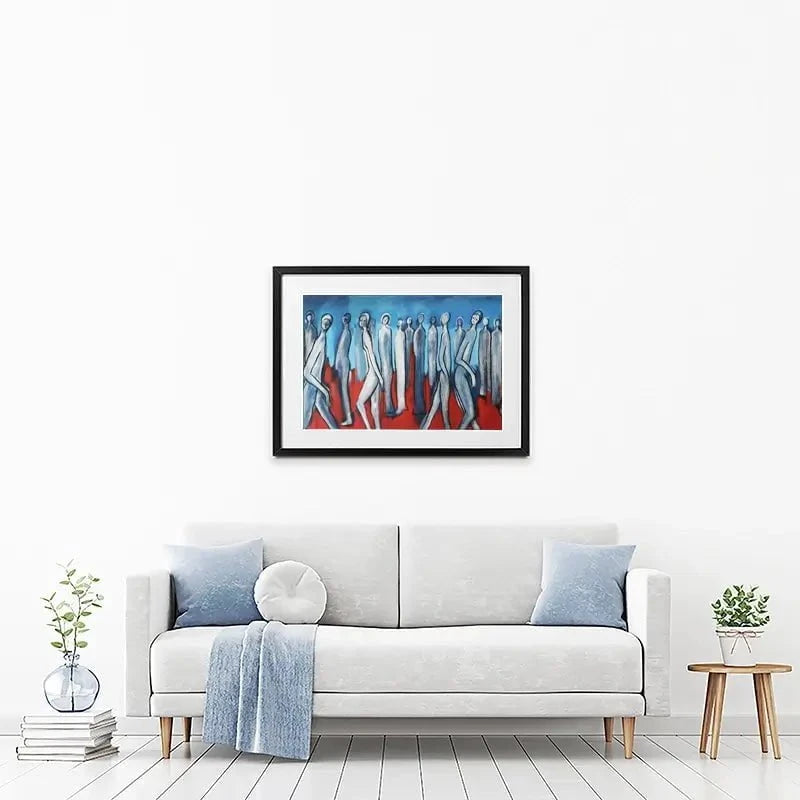 Red Carpet Framed Art Print Red Carpet Framed Art Print wall art product Maria Moretti