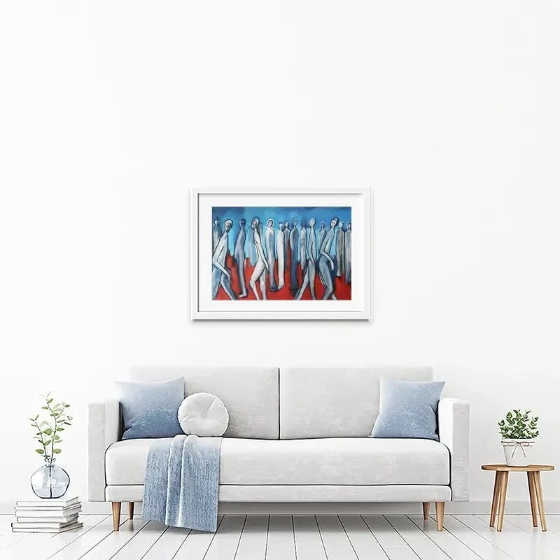 Red Carpet Framed Art Print Red Carpet Framed Art Print wall art product Maria Moretti