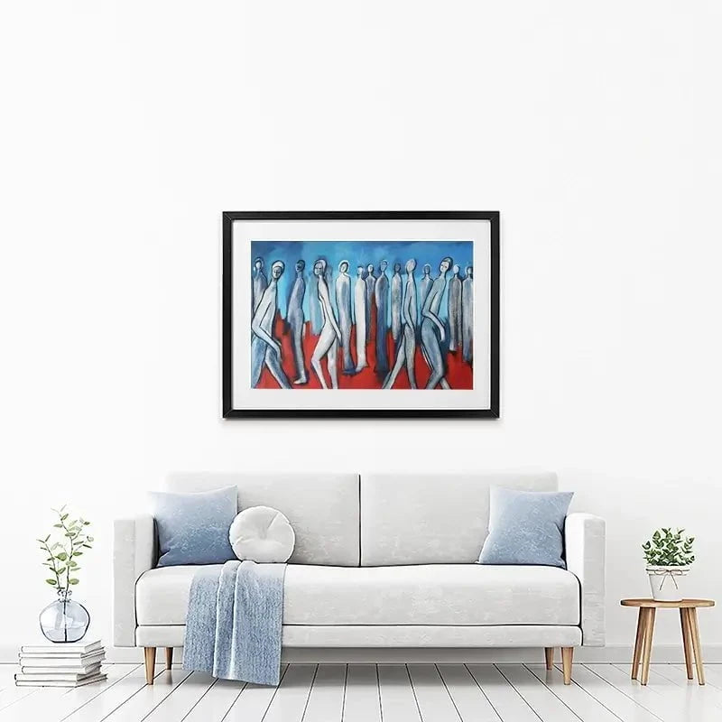 Red Carpet Framed Art Print Red Carpet Framed Art Print wall art product Maria Moretti