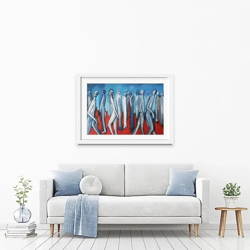 Red Carpet Framed Art Print Red Carpet Framed Art Print wall art product Maria Moretti