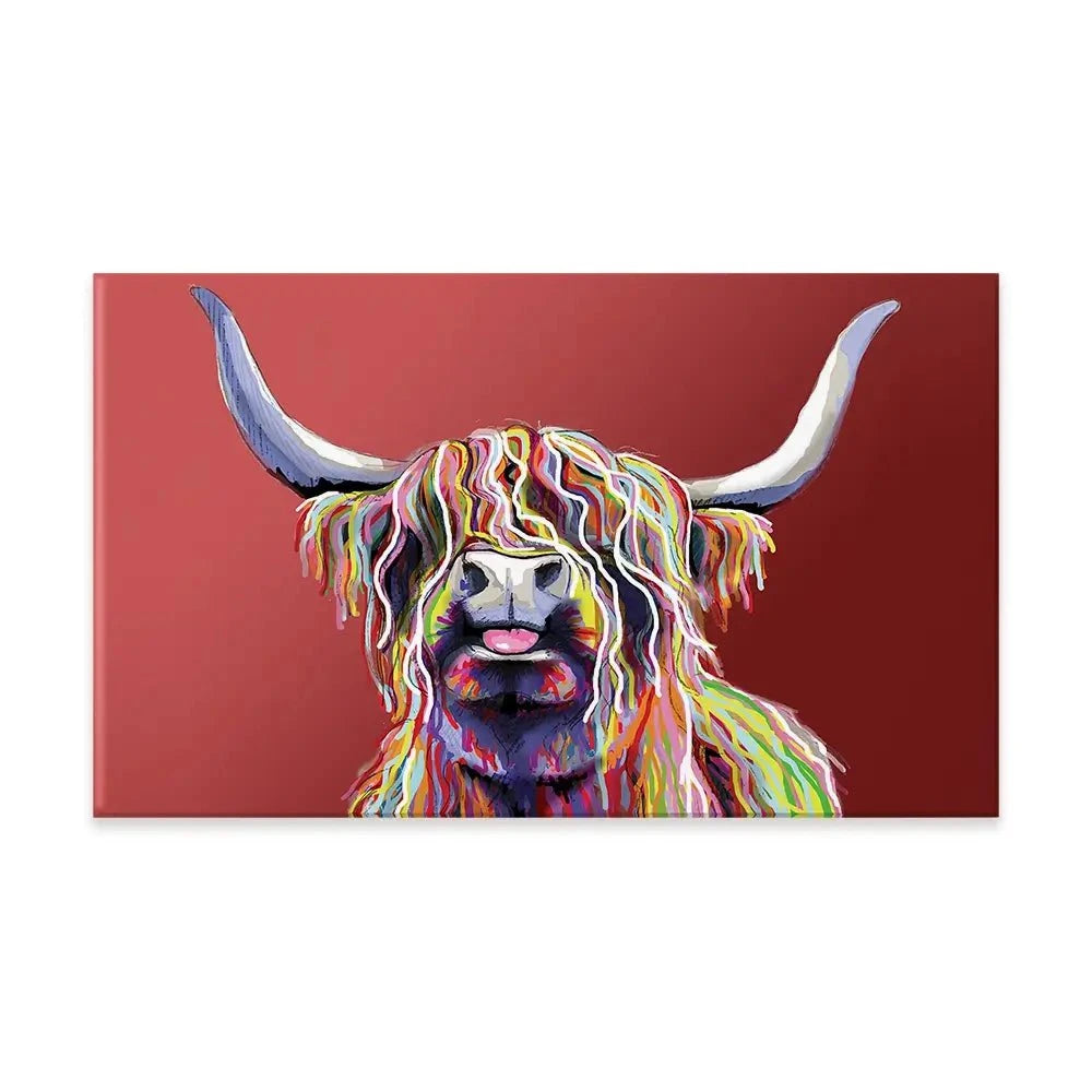 Red Cheeky Coo Canvas Print Red Cheeky Coo Canvas Print wall art product Independent