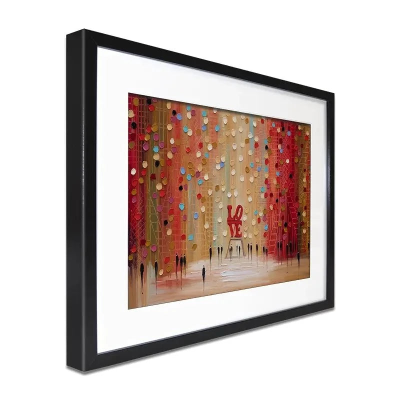 Red Love Framed Art Print Red Love Framed Art Print wall art product Ekaterina Ermilkina