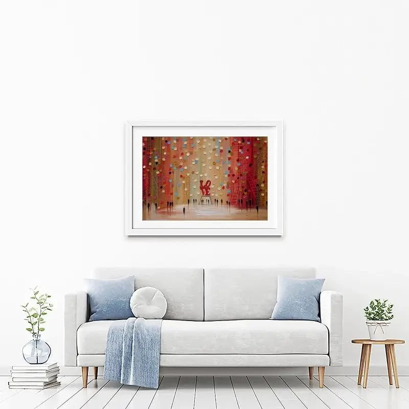 Red Love Framed Art Print Red Love Framed Art Print wall art product Ekaterina Ermilkina