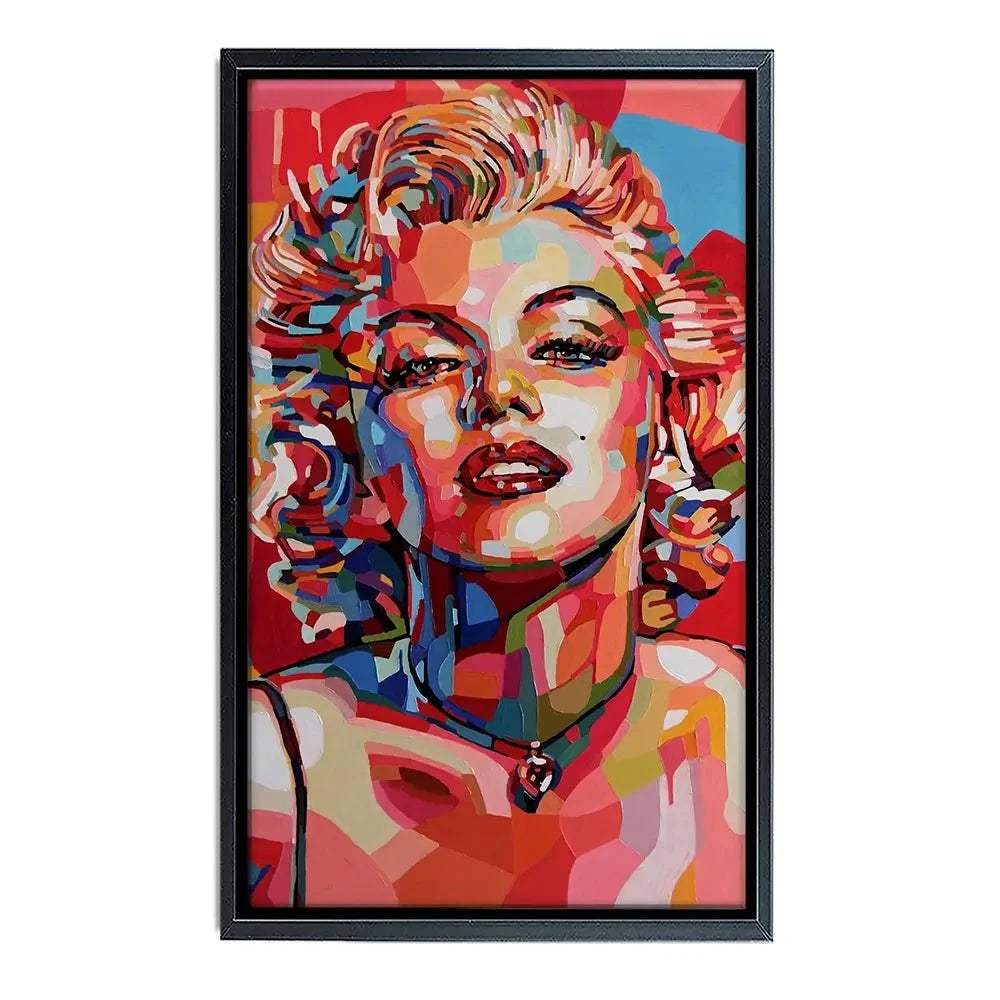 Red Marilyn Canvas Print Red Marilyn Canvas Print wall art product Art Print Shop