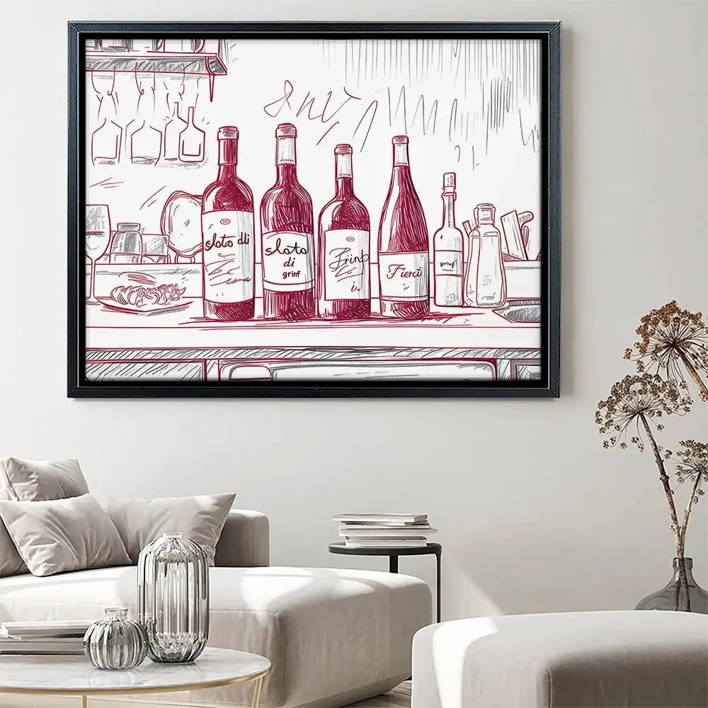 Red Red Wine Canvas Print Red Red Wine Canvas Print wall art product Art Print Shop