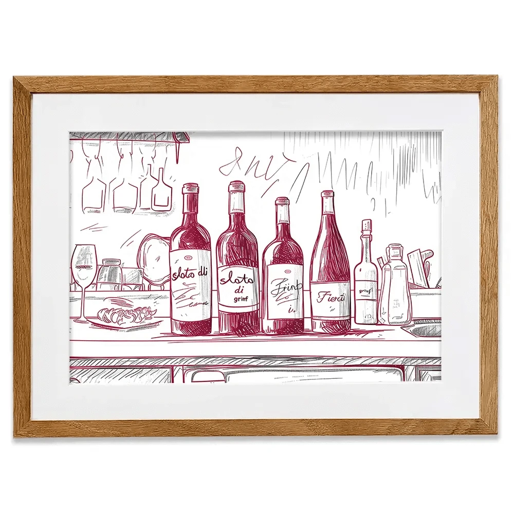 Red Red Wine Framed Art Print Red Red Wine Framed Art Print wall art product Art Print Shop