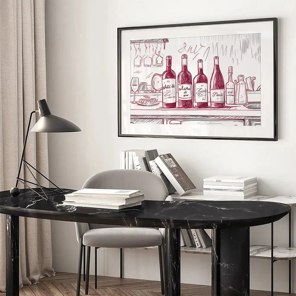 Red Red Wine Framed Art Print Red Red Wine Framed Art Print wall art product Art Print Shop