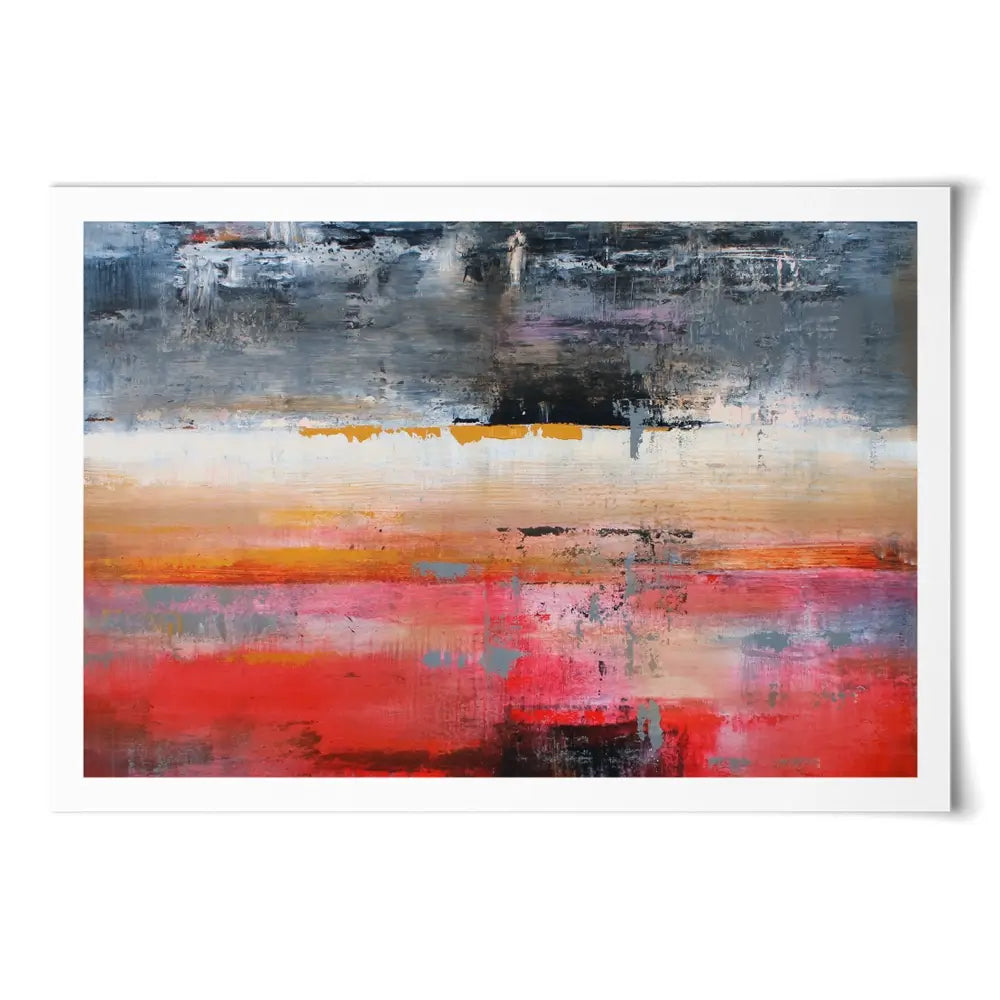 Red Reflection Art Print Red Reflection Art Print wall art product Studio Paint-Ing