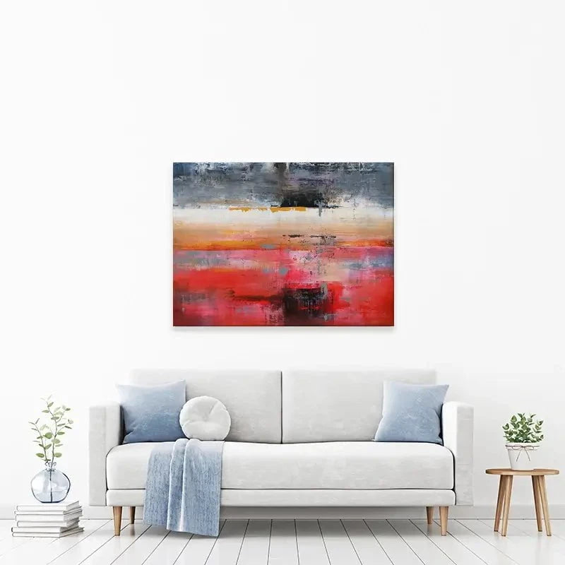 Red Reflection Canvas Print Red Reflection Canvas Print wall art product Studio Paint-Ing