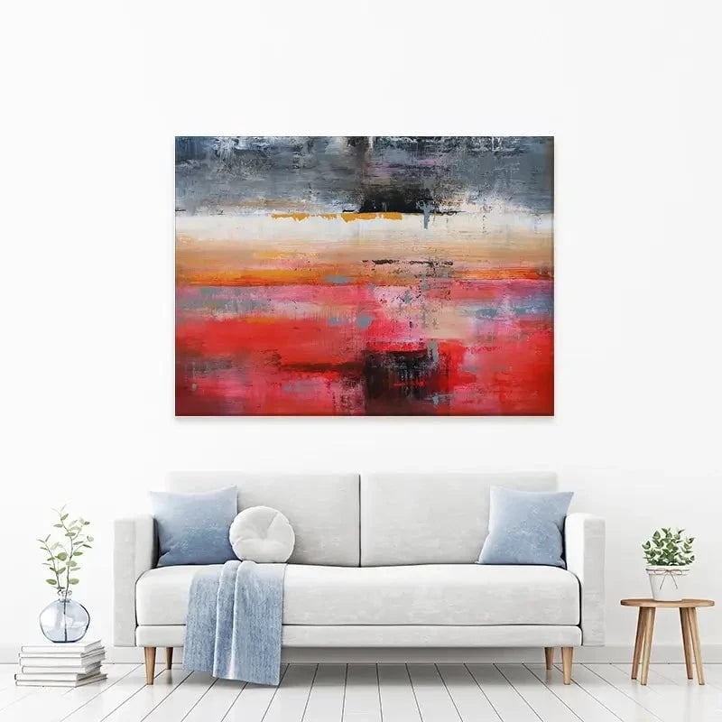 Red Reflection Canvas Print Red Reflection Canvas Print wall art product Studio Paint-Ing