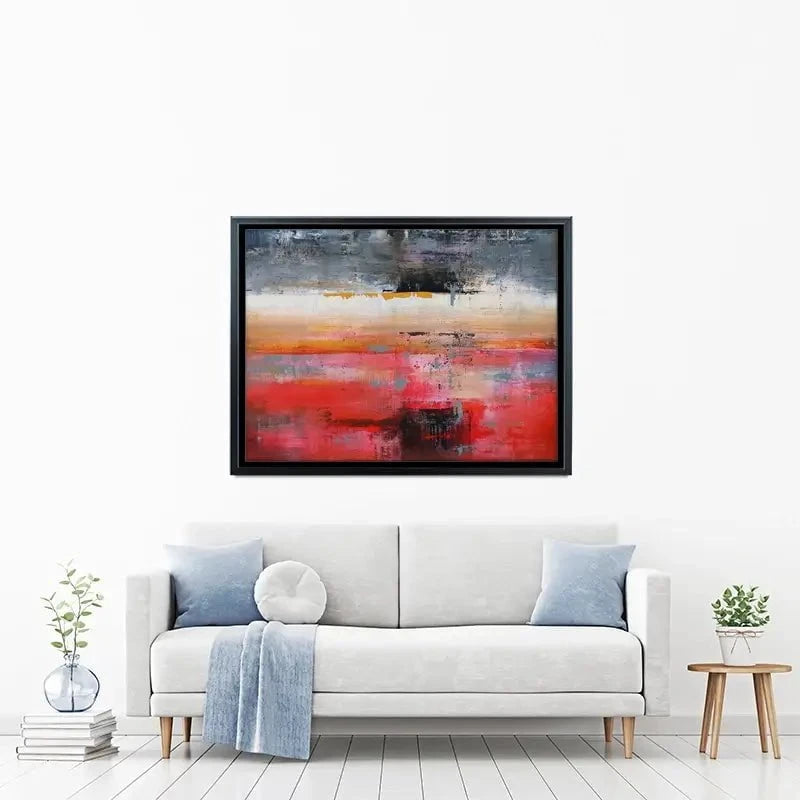 Red Reflection Canvas Print Red Reflection Canvas Print wall art product Studio Paint-Ing