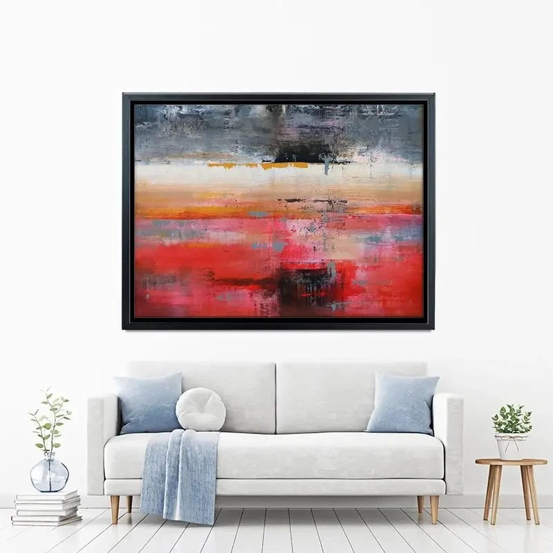 Red Reflection Canvas Print Red Reflection Canvas Print wall art product Studio Paint-Ing