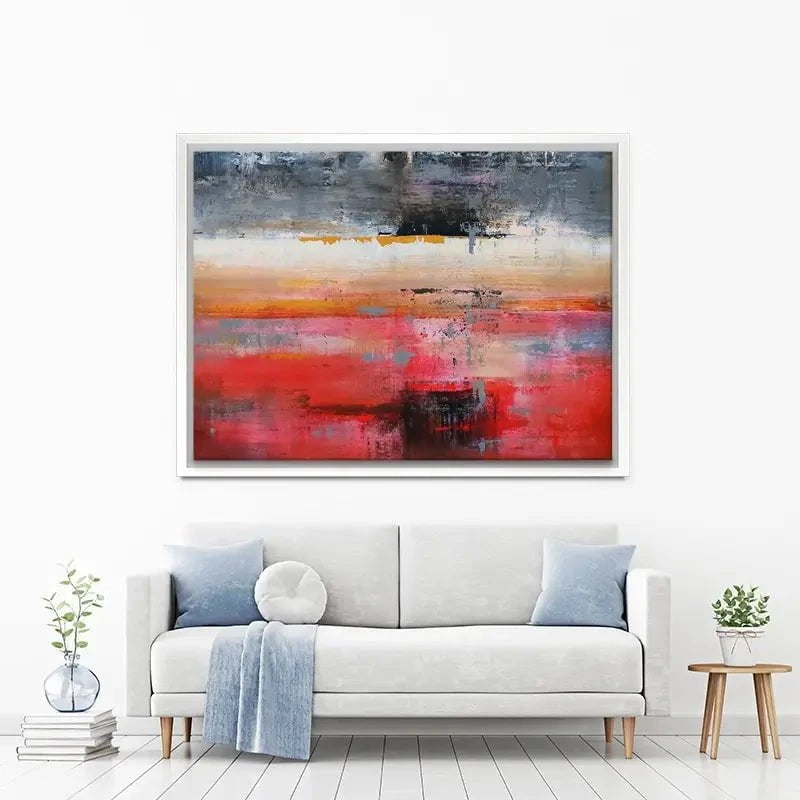 Red Reflection Canvas Print Red Reflection Canvas Print wall art product Studio Paint-Ing