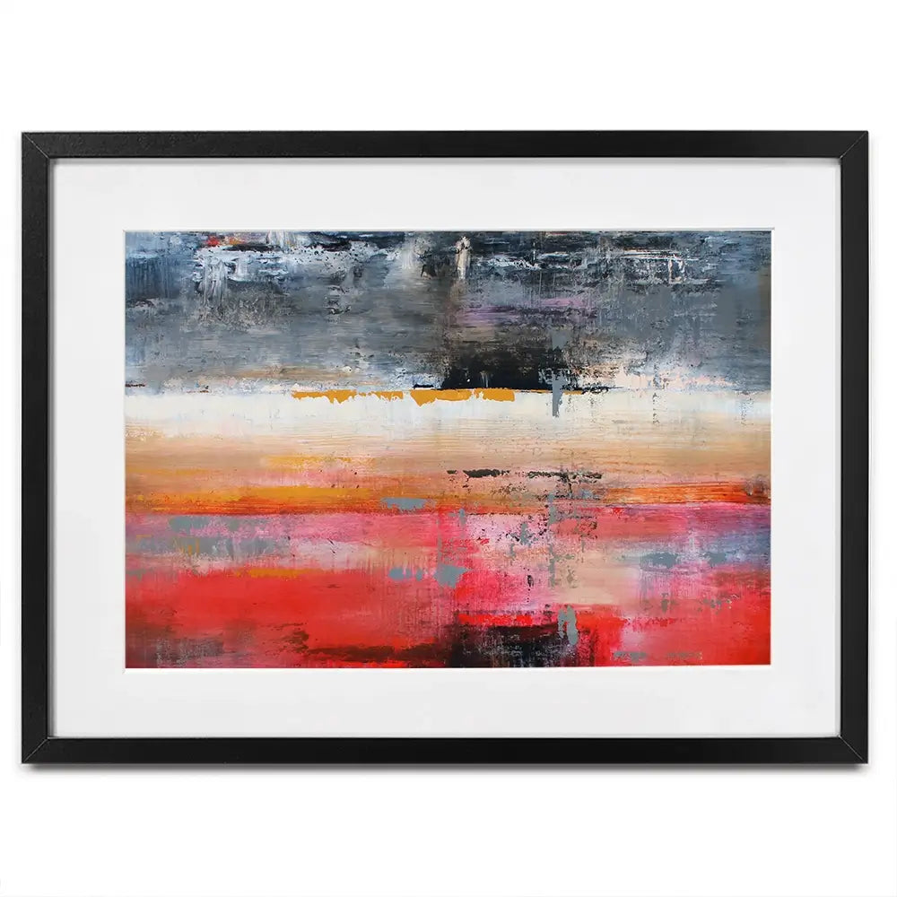 Red Reflection Framed Art Print Red Reflection Framed Art Print wall art product Studio Paint-Ing