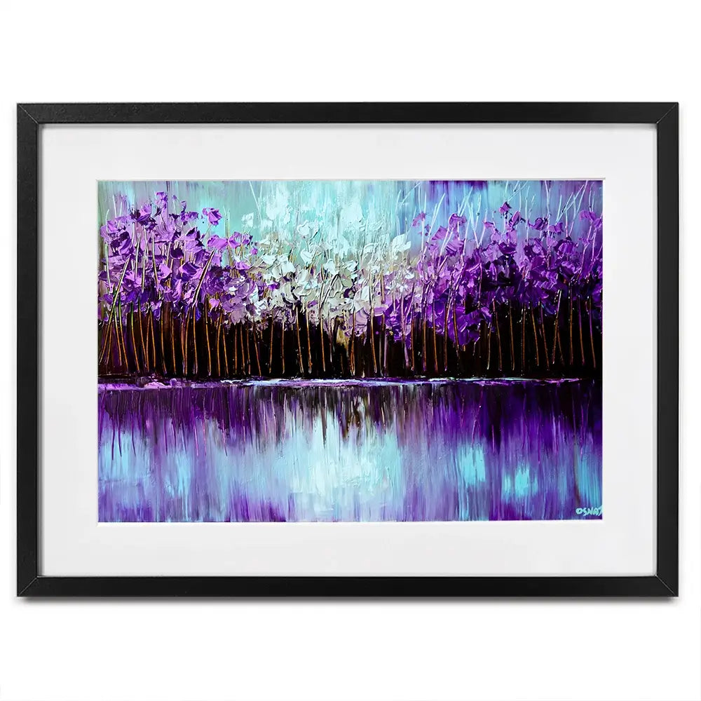 Reflection Framed Art Print Reflection Framed Art Print wall art product Osnat Tzadok