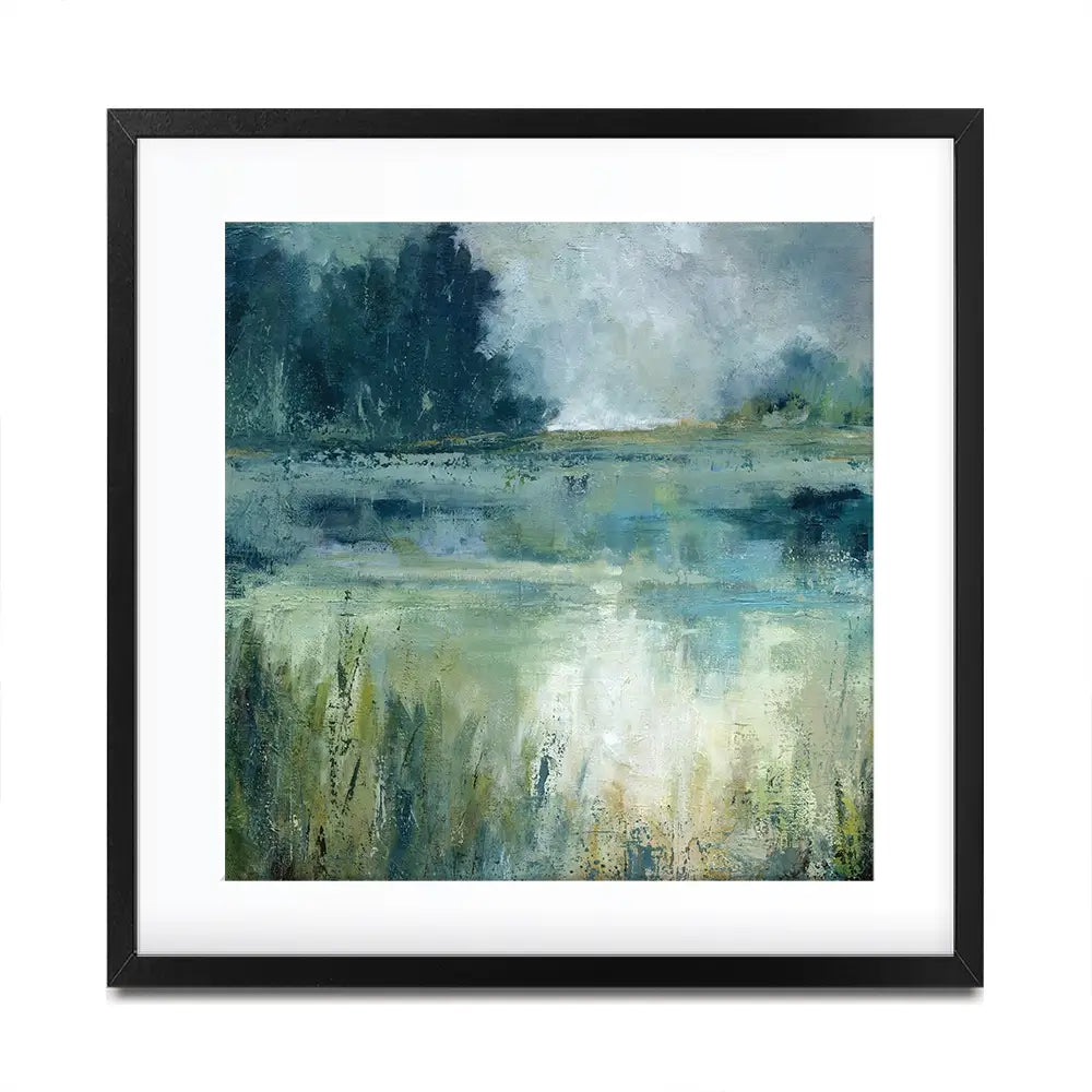 Reflections Edge Square Framed Art Print Reflections Edge Square Framed Art Print wall art product Carol Robinson