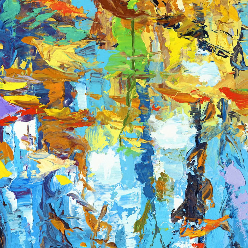 Reflections Of Good Memories Art Print wall art product Leon Devenice