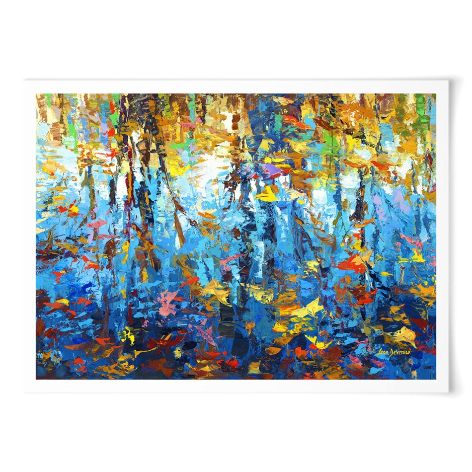 Reflections Of Good Memories Art Print wall art product Leon Devenice