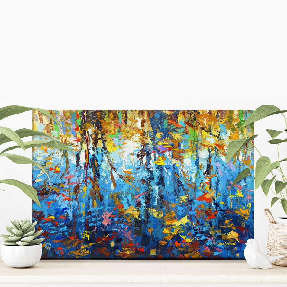 Reflections Of Good Memories Canvas Print wall art product Leon Devenice