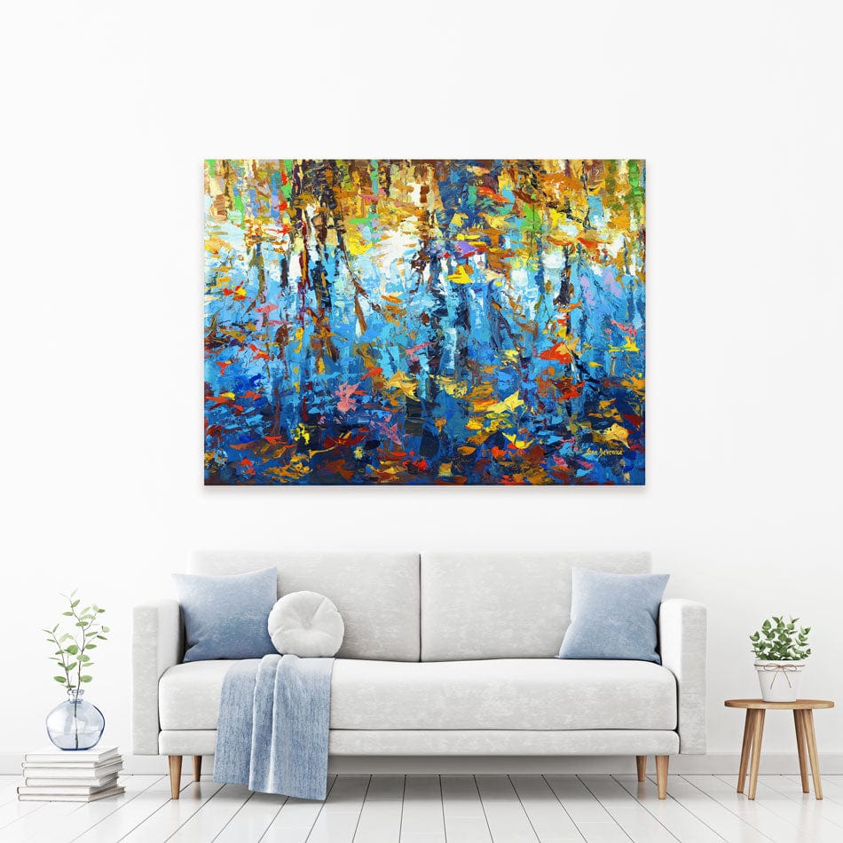 Reflections Of Good Memories Canvas Print wall art product Leon Devenice