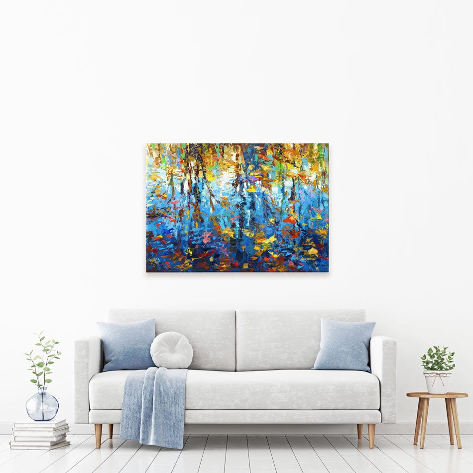 Reflections Of Good Memories Canvas Print wall art product Leon Devenice