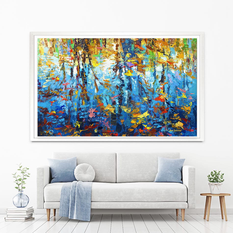 Reflections Of Good Memories Canvas Print wall art product Leon Devenice