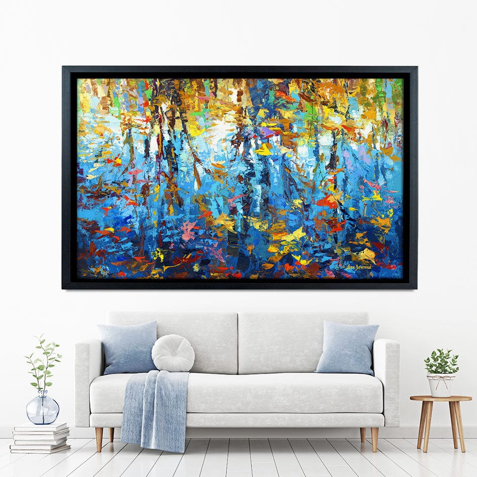 Reflections Of Good Memories Canvas Print wall art product Leon Devenice