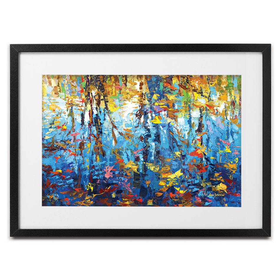 Reflections Of Good Memories Framed Art Print wall art product Leon Devenice