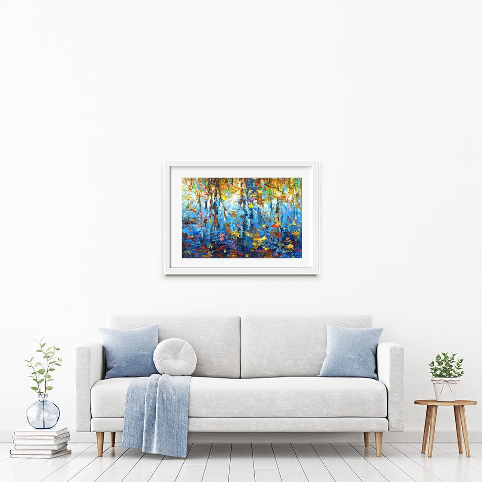 Reflections Of Good Memories Framed Art Print wall art product Leon Devenice