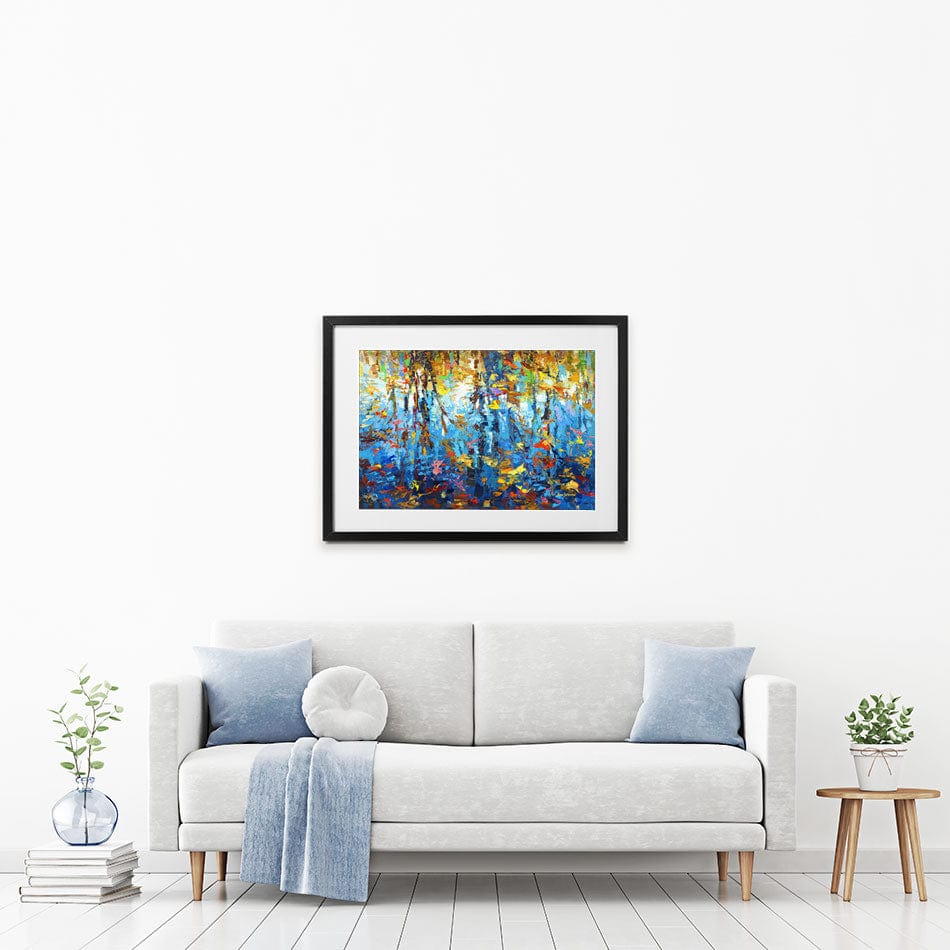 Reflections Of Good Memories Framed Art Print wall art product Leon Devenice