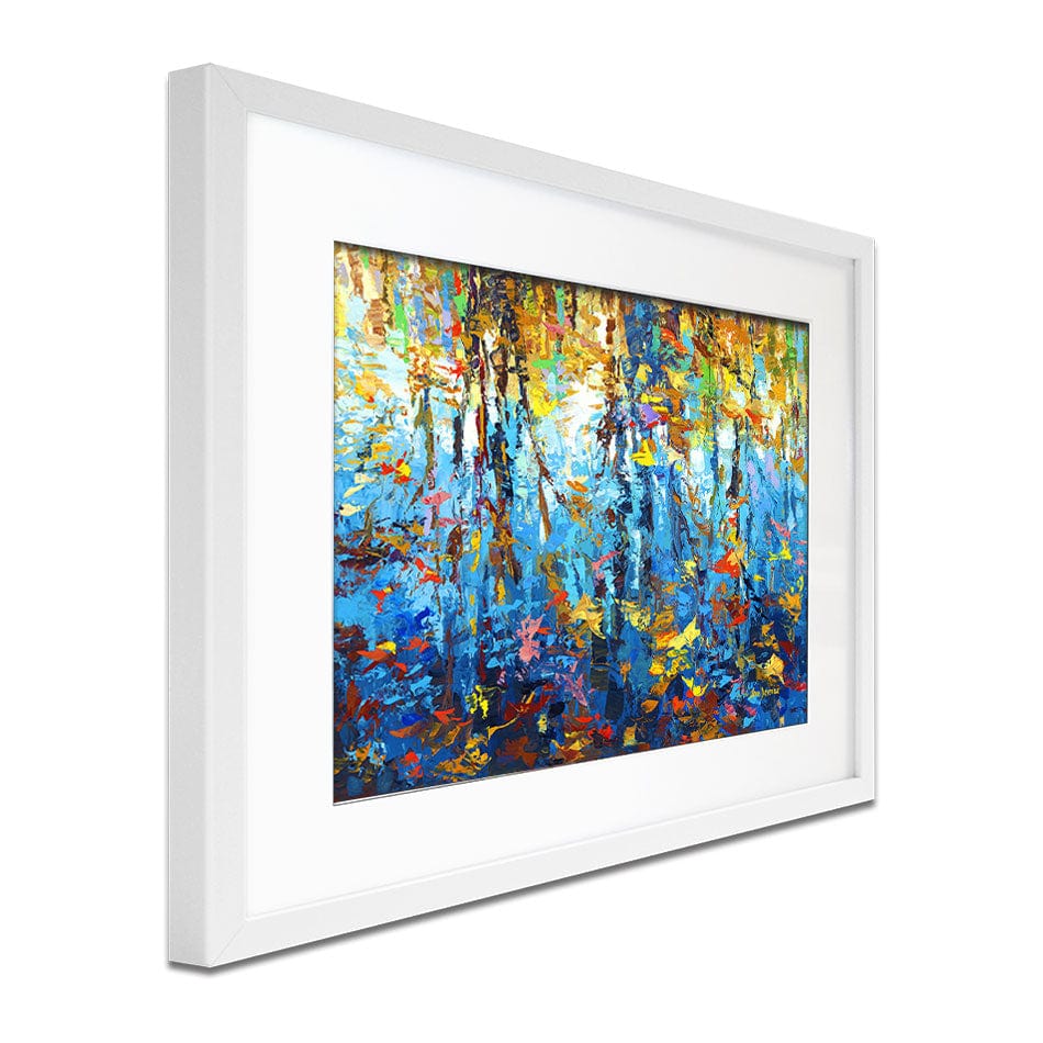 Reflections Of Good Memories Framed Art Print wall art product Leon Devenice