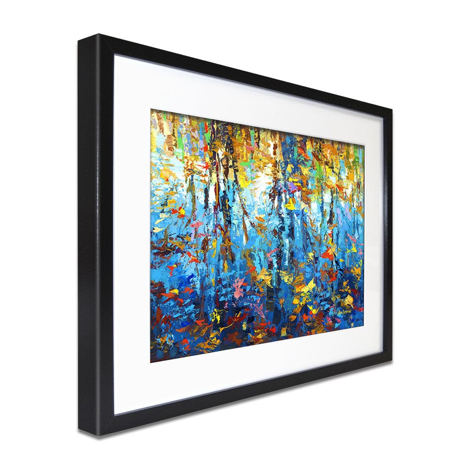 Reflections Of Good Memories Framed Art Print wall art product Leon Devenice