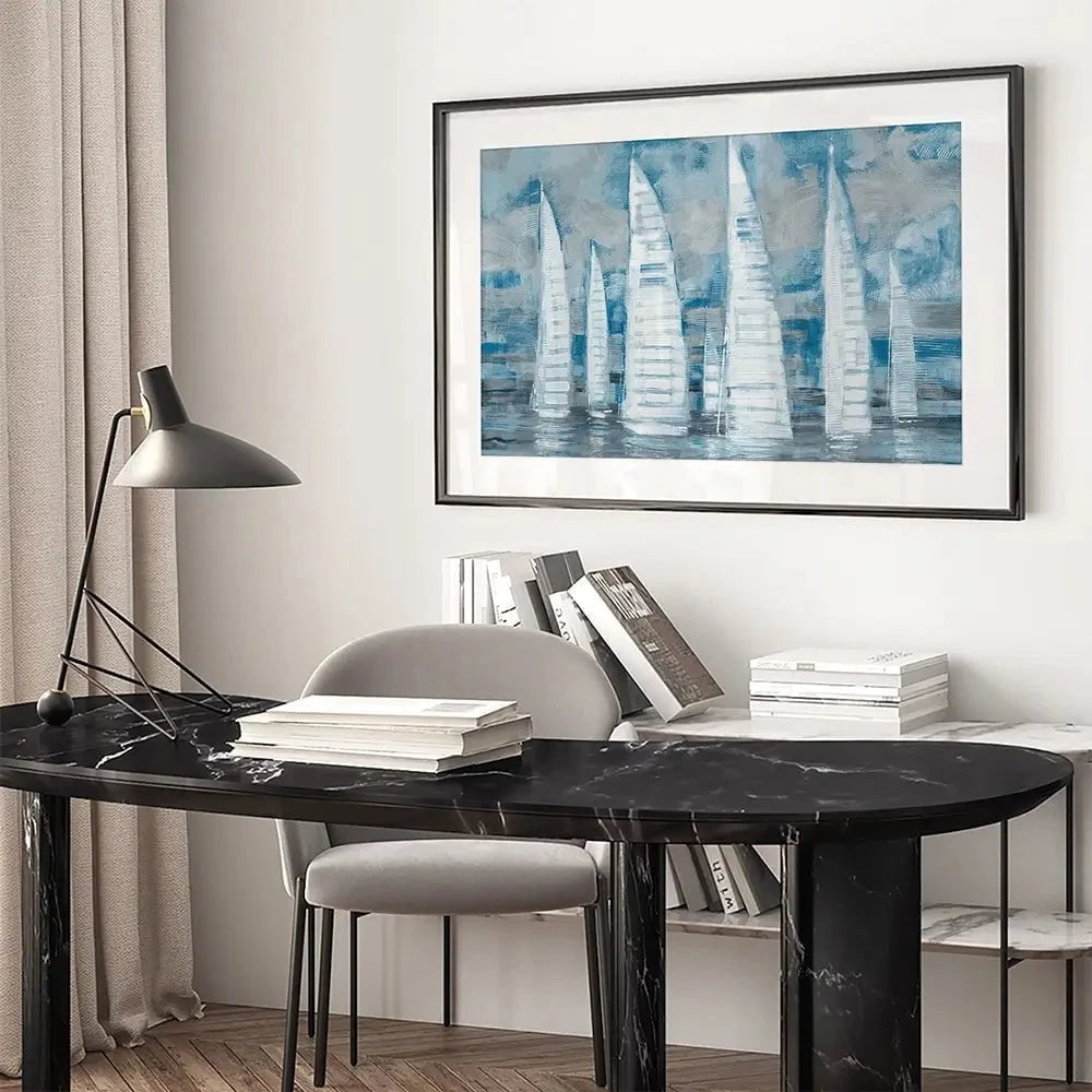 Regatta Collage Framed Art Print Regatta Collage Framed Art Print wall art product Paul Brent - Independent