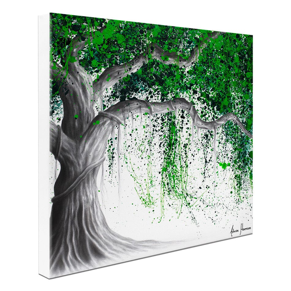Revealing Rainforest Tree Square Canvas Print wall art product Ashvin Harrison
