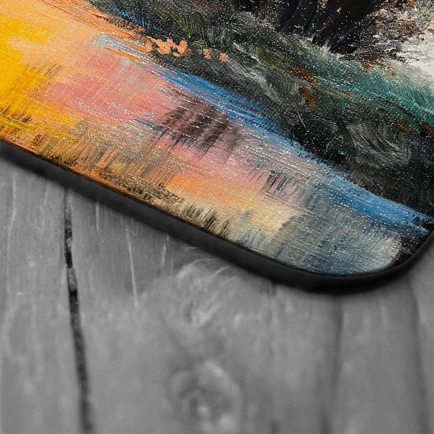 River In The Evening Sun Coaster Set River In The Evening Sun Coaster Set wall art product Fresh Stock / Shutterstock