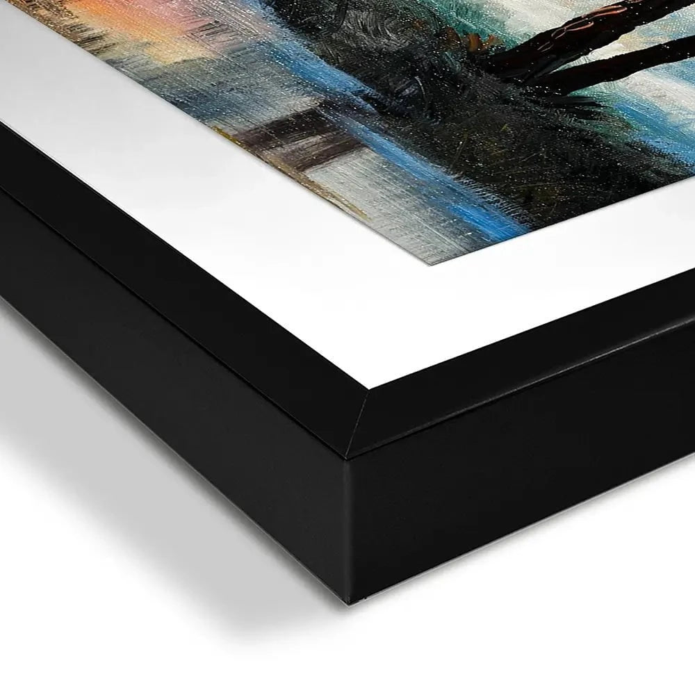 River In The Evening Sun Framed Art Print River In The Evening Sun Framed Art Print wall art product Fresh Stock / Shutterstock