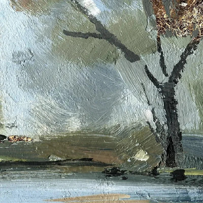 River Landscape Canvas Print River Landscape Canvas Print wall art product Svetlana Aleynikova