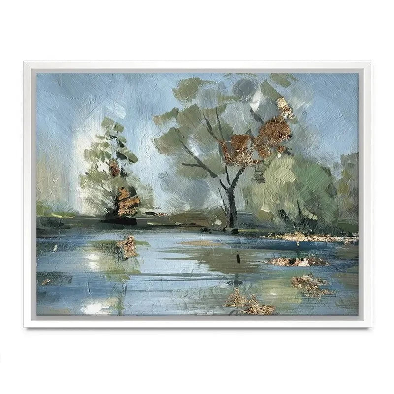 River Landscape Canvas Print River Landscape Canvas Print wall art product Svetlana Aleynikova
