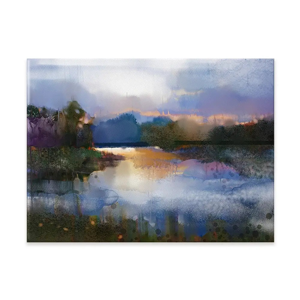 River View Scene Canvas Print River View Scene Canvas Print wall art product Art Print Shop