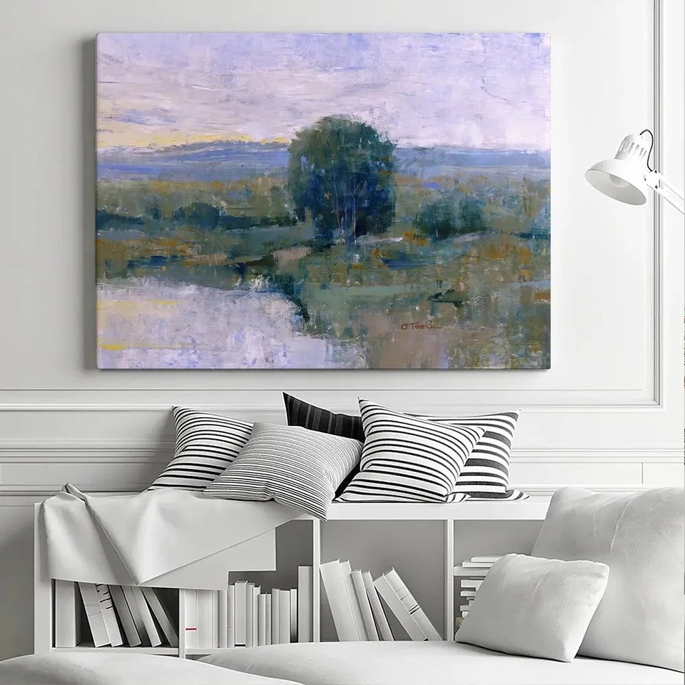 Riverbank Canvas Print Riverbank Canvas Print wall art product Tim O'Toole