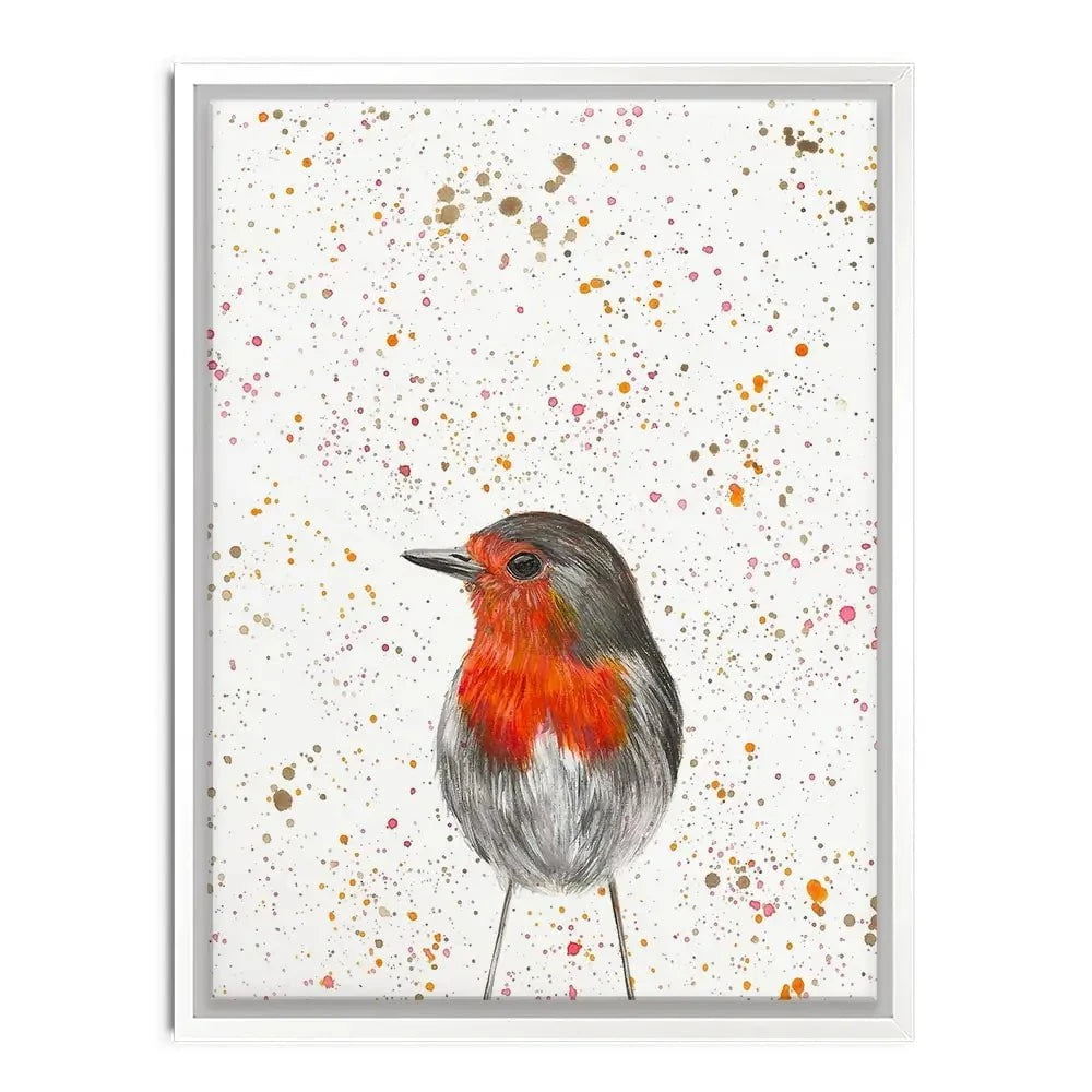 Robin Canvas Print Robin Canvas Print wall art product Emma LC Art