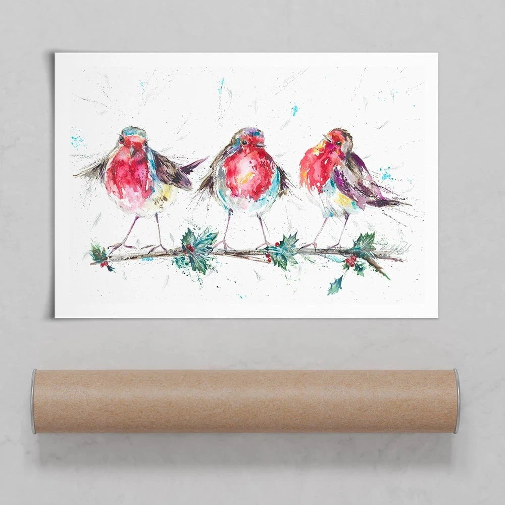 Rockin' Robins Art Print Rockin' Robins Art Print wall art product Nicola Jane Rowles