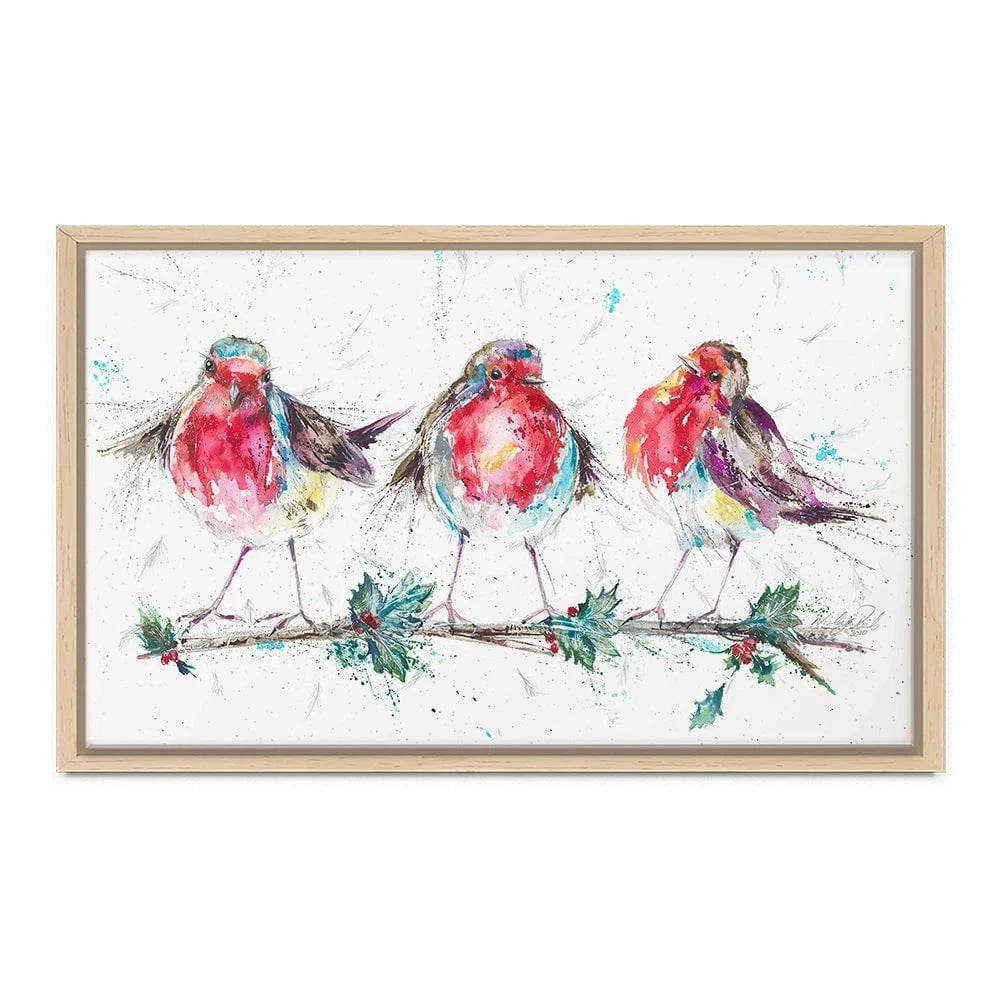 Rockin' Robins Canvas Print Rockin' Robins Canvas Print wall art product Nicola Jane Rowles