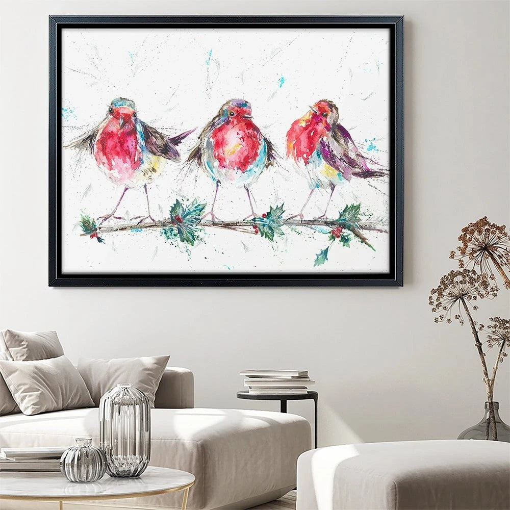 Rockin' Robins Canvas Print Rockin' Robins Canvas Print wall art product Nicola Jane Rowles