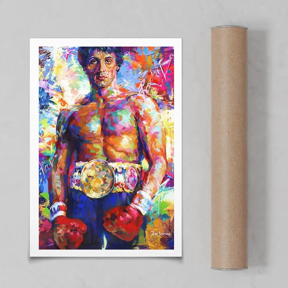 Rocky Art Print Rocky Art Print wall art product Leon Devenice