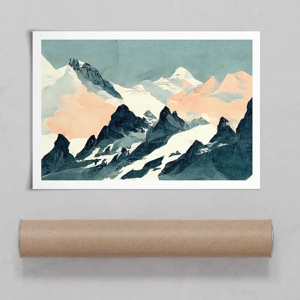 Rocky Mountains Art Print Rocky Mountains Art Print wall art product Fortis Design / Shutterstock