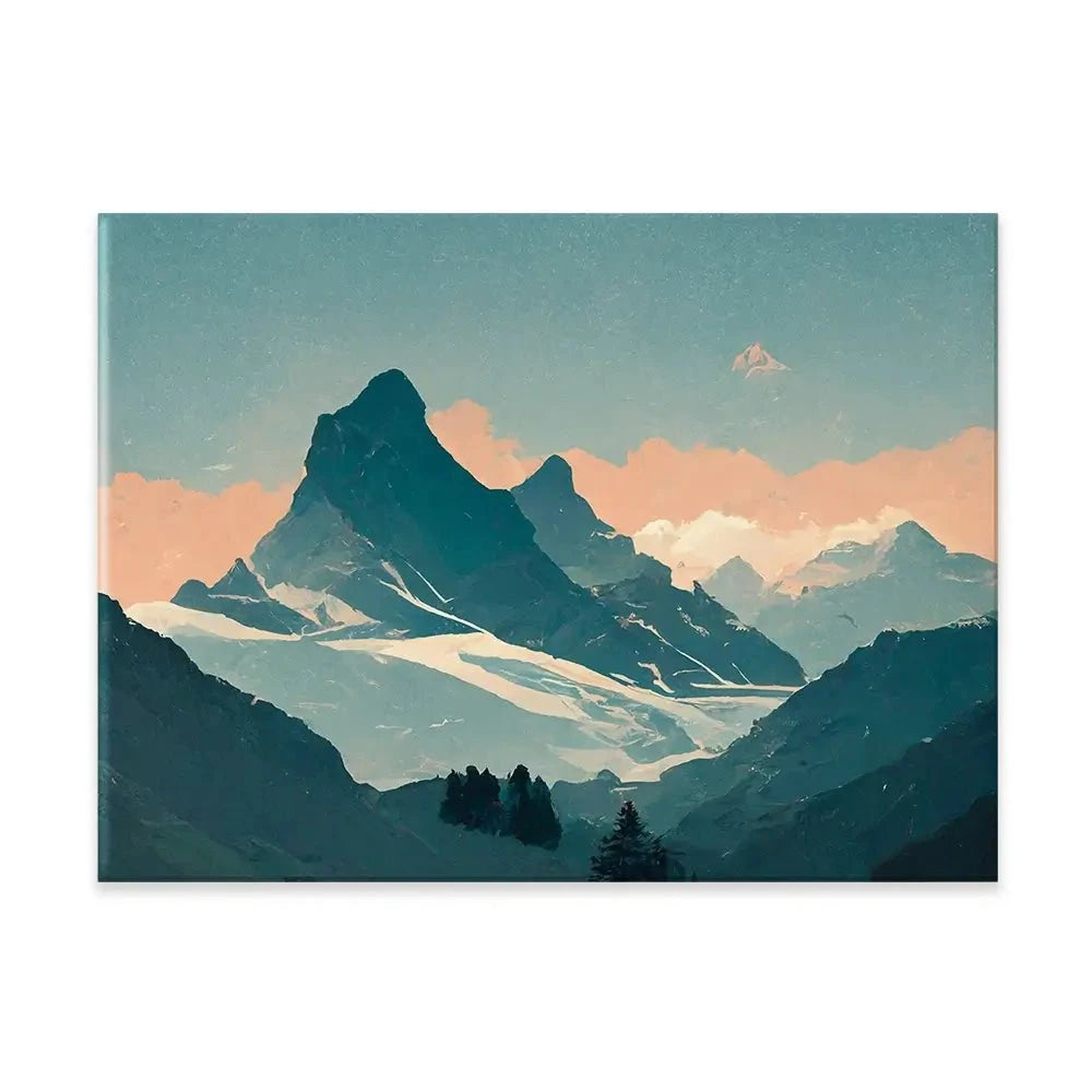 Rocky Mountains Canvas Print Rocky Mountains Canvas Print wall art product Fortis Design / Shutterstock