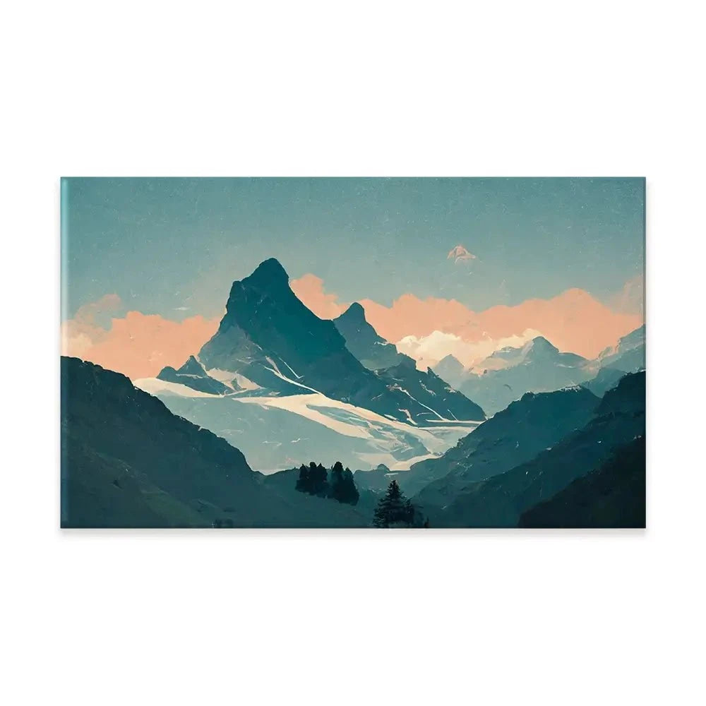 Rocky Mountains Canvas Print Rocky Mountains Canvas Print wall art product Fortis Design / Shutterstock
