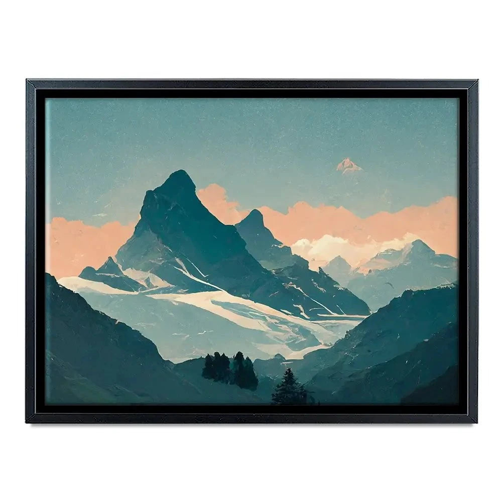 Rocky Mountains Canvas Print Rocky Mountains Canvas Print wall art product Fortis Design / Shutterstock