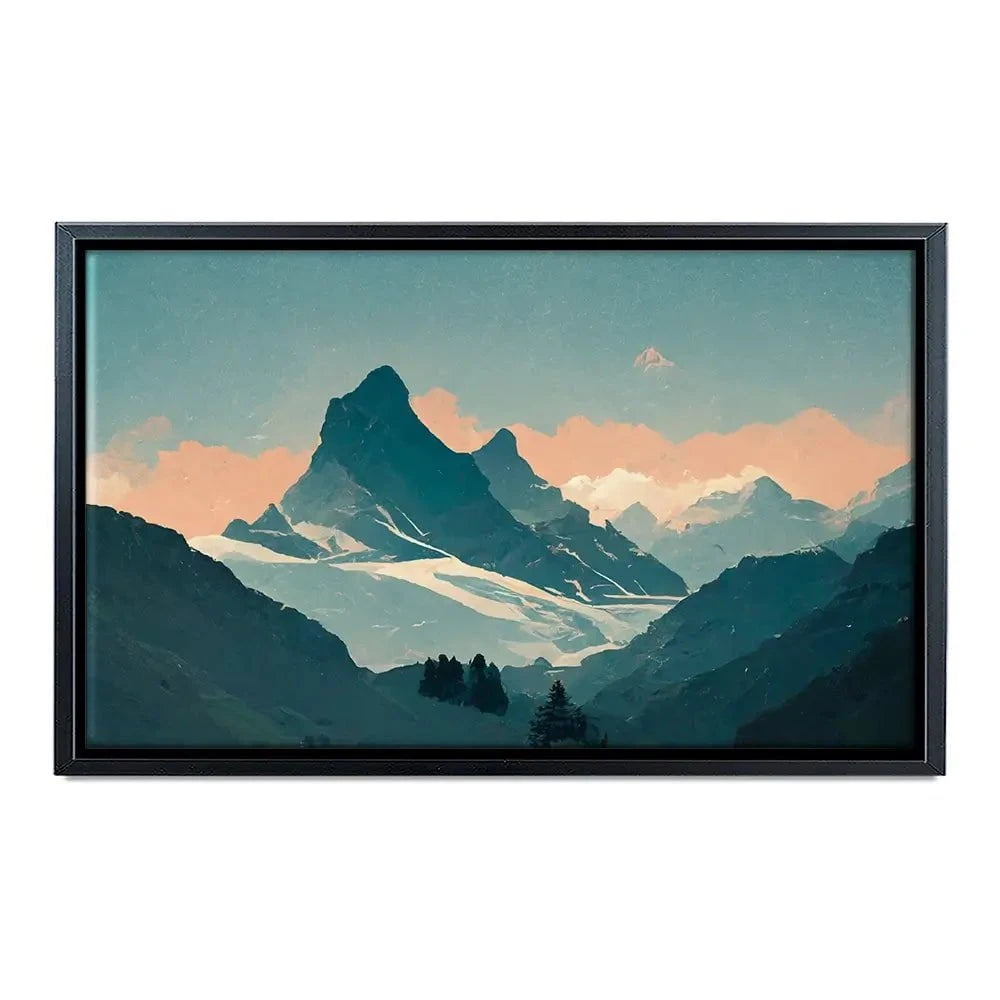 Rocky Mountains Canvas Print Rocky Mountains Canvas Print wall art product Fortis Design / Shutterstock